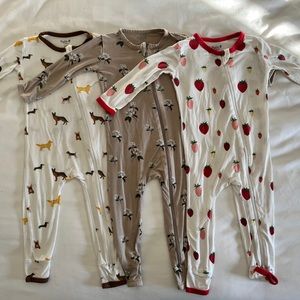 Kyte Baby | long sleeved zippered romper | Multiple Colors | 2T